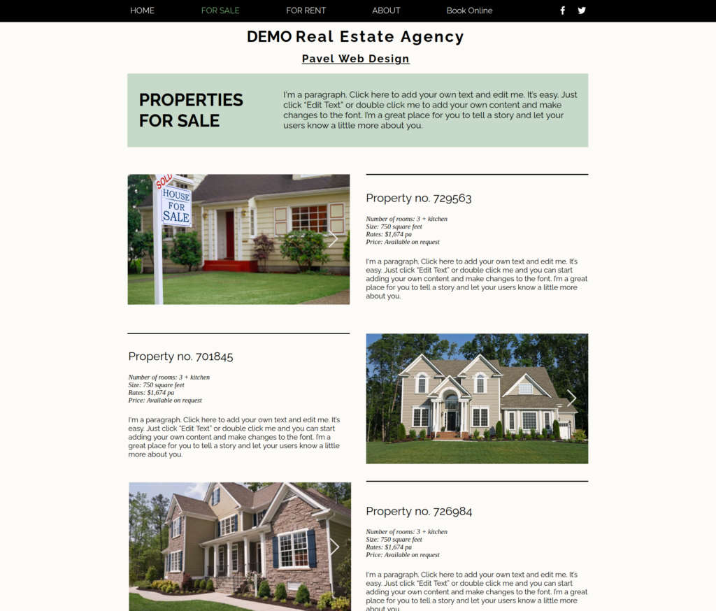 DEMO Real Estate Agency